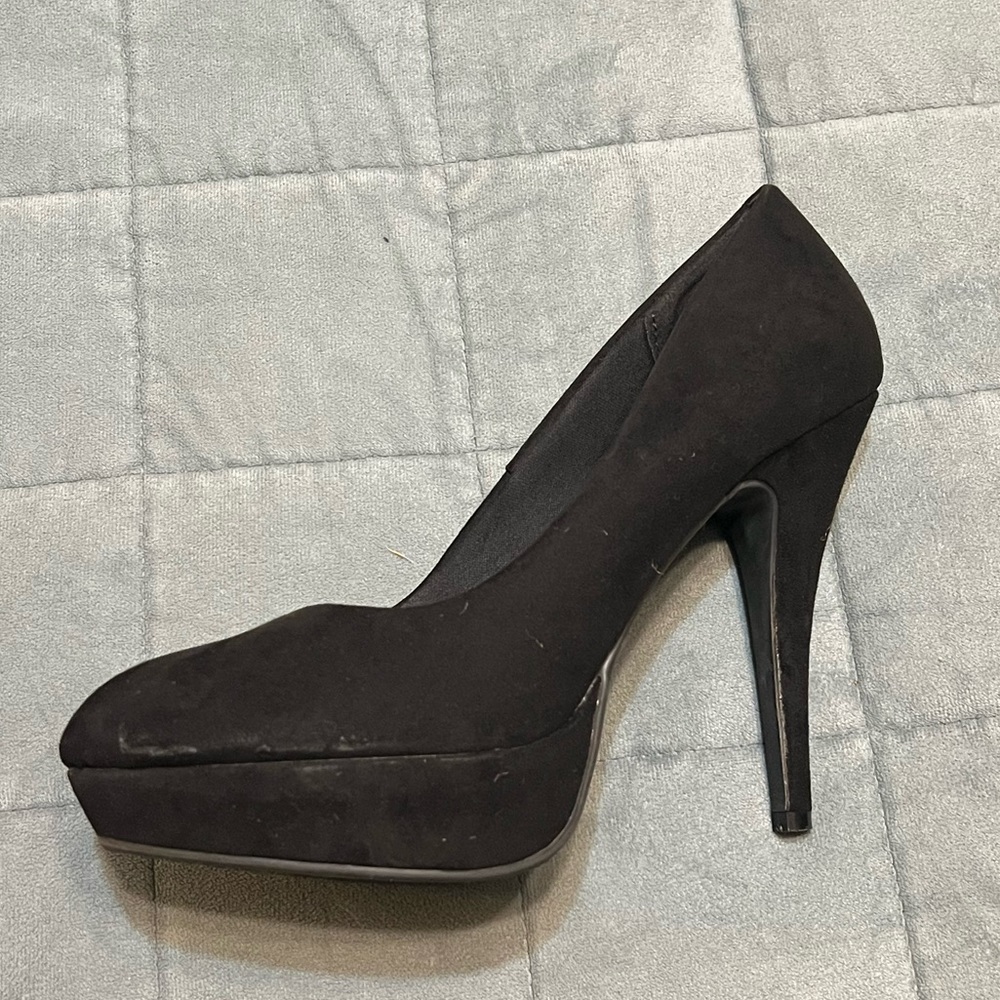 Black heels
